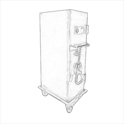 ../frankl24shop/Wärmewagen mittel ( 9x 2_1 GN 65mm, 230V) inkl. Temperaturregler